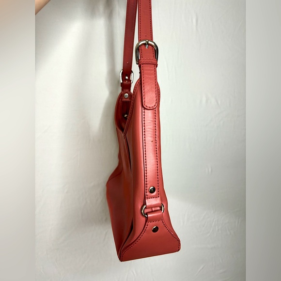 Talbots Red-Orange Purse - Picture 4 of 7